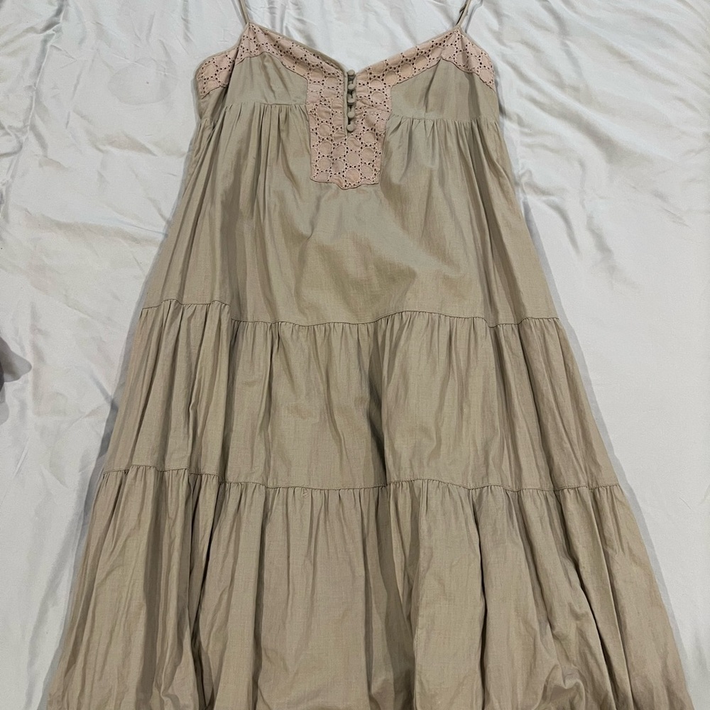 BCBG Spaghetti Strap Loose Dress